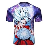 Dragon Ball Goku Super Saiyan Blue Gym T-Shirt