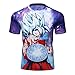 Dragon Ball Goku Super Saiyan Blue Gym T-Shirt