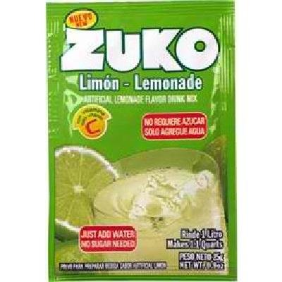 ZUKO INSTANT POWDER DRINK, LIMON, 0.9 OUNCE (PACK...