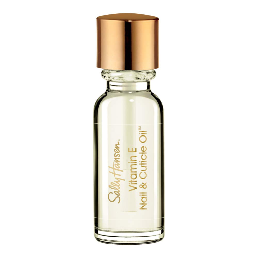 Sally Hansen Vitamin E Nail and Cuticle Oil, 0.45 Fluid Ounce, 2 Count: Beauty