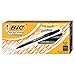 BIC SGSM11BK Soft Feel Stick Ballpoint Pen, Black Ink, 1mm, Medium, Dozen