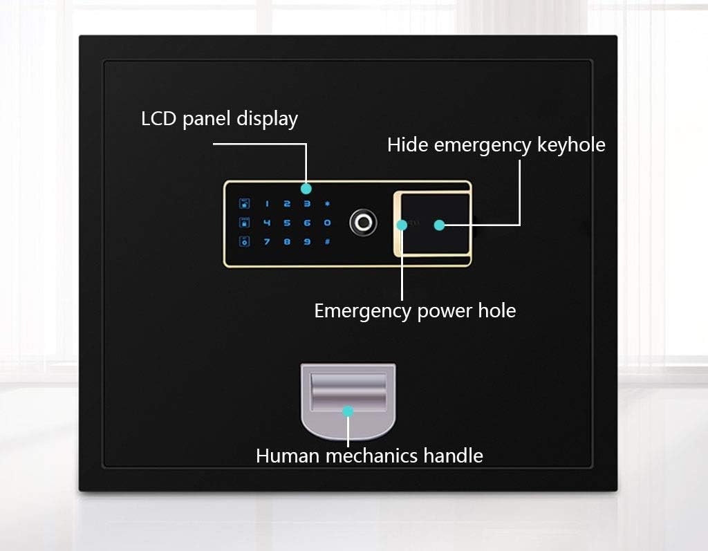 Mgo Top-Opening Safe Fingerprint Lock Security Safe Smart Electronic Cabinet Lock Cabinet Lock Biometric Lock: Home & Kitchen