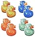 Non-Slip Bathtub or Shower Stickers Safety Adhesive Duck | Non-Toxic, Anti-Bacterial, Mold & Mildew Resistant, Surface Area - 6