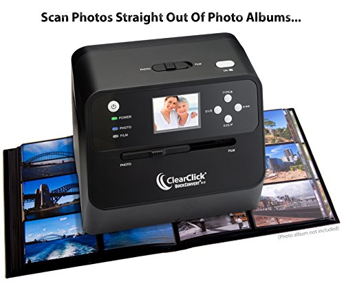 ClearClick-14-MP-QuickConvert-20-Photo-Slide-and-Negative-Scanner-Scan-4x6-Photos-35mm-110-126-Film