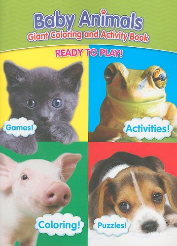 Baby Animals Giant Coloring Activity Book Ready To Play Modern Publishing Amazon Com Books