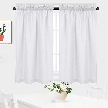 Curtains Drapes Valances Home Garden White Curtains 45 Inch