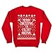 Merry Christmas Ya Filthy Animal Mens Sweatshirt
