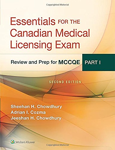Download Essentials for the Canadian Medical Licensing Exam: Review and Prep for Mccqe Download Essentials for the Canadian Medical Licensing Exam: Review and Prep for Mccqe