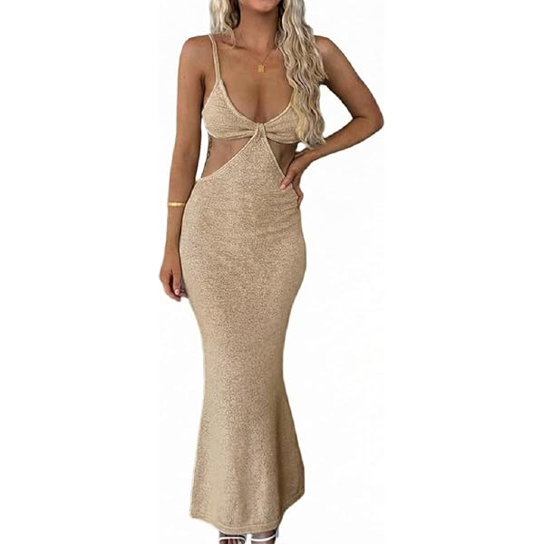 white christmas dresses Aura Lime Green Halter-Neck Cut-Out Split Maxi Dress – Club L London