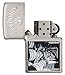 Zippo Jack Daniel's Series 6 Brushed Chrome Pocket Lighter