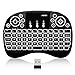 Backlit Mini Keyboard, GooBang Doo 2.4GHz Multi-Media Portable Wireless Handheld Mini i9 Keyboard with Touchpad Mouse for Xbox 360, PC, PAD, PS3