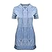 FUNOC Women's Summer Casual Bodycon Short Sleeve Casual Hoodie Dress