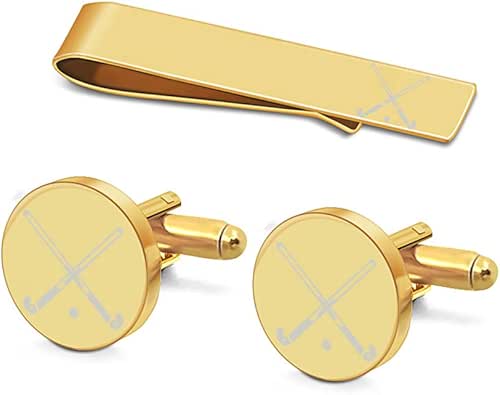 Field hockey cufflinks ICE Hockey Stick Sports