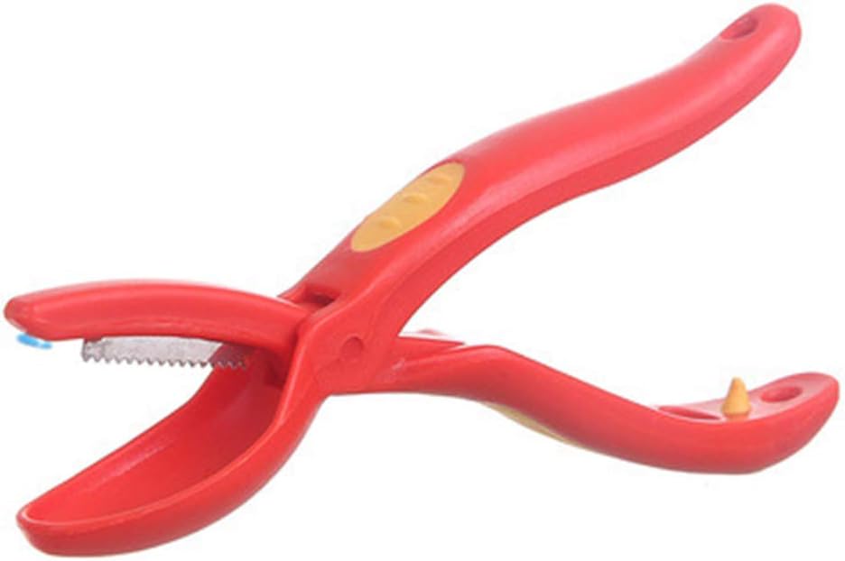 Bomcomi Stainless Steel Chestnut Cracker Nuts Almond Sheller Cutter Walnut Pliers Tool Home Kitchen Portable Scissor 19.5cm