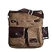 Zebella Casual Messenger Shoulder Bag for iPad Satchel Crossbody Canvas Bags