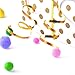 Atrilly WILLBOND 500 Yards Curling Ribbon Metallic Balloon Roll for Party Festival Art Craft Decor and Wrapping (Gold)