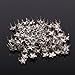 100pcs Silver Star Studs Nailheads 9mm