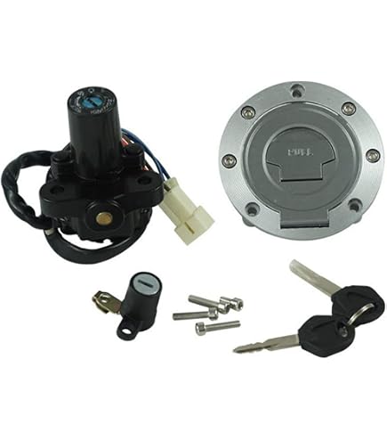 Jeu De Clés Interrupteur Allumage + Bouchon Carburant Pour Yamaha FJ1300 2001-2016 - Neuf Sous Emballage