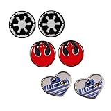 Star Wars Logo Love Stud Earring Set