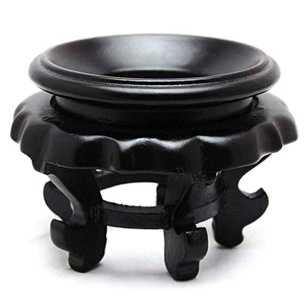 Gutyan Ostrich Egg Stand 1 Piece Ostrich Egg Tray Sculpture Craft wood-like, Display Holder For A Great Ostrich