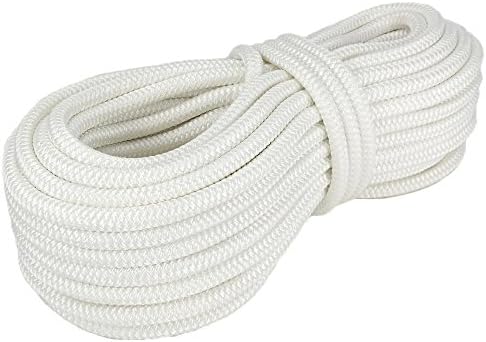 Polyester Rope PES 5mm 50m White Braided
