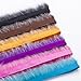 Neotrims Fake Faux Two-Tone Fur Woolly Fringe, Fleecy Thick Pile Trim on Satin Ribbon, for Costume, Crafts, Decoration. Easy to Attach and sew on Anything with Satin Ribbon Edge.