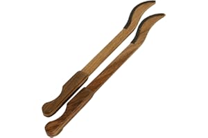 Roosebeck Dulcimer Hammers Solid Walnut Leather Padded Design Set of 2