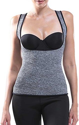 Atbuty Women’s Neoprene Sweat Waist Trainer Vest Workout Slimming Sauna Hot Body Shaper for Weight Loss (XL)