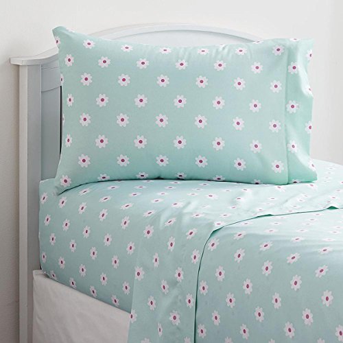Twin Size Sheet Set for Kids Fitted Sheet Pillowcase Flat Sheet Little