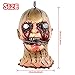 Halloween Props Scary Hanging Severed Head Decorations,Life-Size Bloody Cut Off Corpse Head Ghost Animated Zombie Head for Haunted Houses Party Decor Funny Festive Supplies (style12)