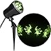 Halloween Projector Lights - Ghosts Witches Bats Spiders Skeletons Projection Chasing Spotlight (Witch)