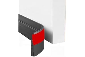 UAGGIC Rubber Door Draft Stopper Weather Stripping Under Door Seal Sweeps Block Noise Dusts Energy Saving Home