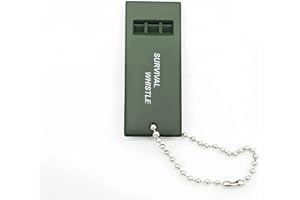 Tri-Frequency Survival Sports Whistle - 120dB Loud Emergency Safety Whistle for Outdoor Sports, Hiking, Camping, Referee, Coa