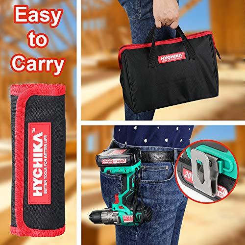 image for HYCHIKA BETTER TOOLS FOR BETTER LIFE Cordless Drill Driver, HYCHIKA 1