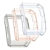 bayite TPU Protector Case for Fitbit Ionic Accessory Rugged Protective Frame Shock Resistant Cover Shell For Fitbit Ionic Smart Watch Pack of 3