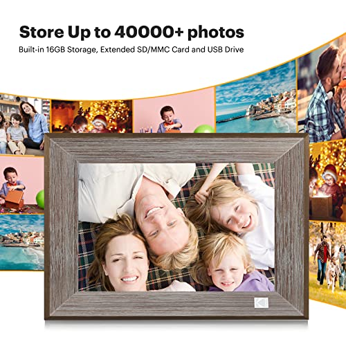 Kodak WiFi Digital Picture Frame, 10.1 Inch 1280 * 800 Resolution Touch