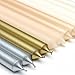 Caspari Straight Taper Dinner Candles in Black - 2 Per Package