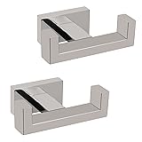 NearMoon Bath Double Towel Hook- SUS304 Stainless