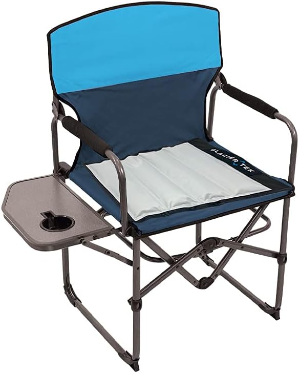 Glacier Tek Stadium Pad Cooling Cushion 17.5" x 12", 38 oz - Portable Nylon Cushion with Biobased Phase Change Cooling Technology - Outdoor & Indoor Use : Sports & Outdoors