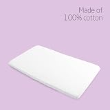 Maxi-Cosi Iris Bedsheets Pack 2 White for Iris Compact Travel Cot view 3