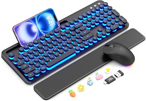 SABLUTE CK13Pro Wireless Keyboard and Mouse