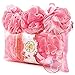 Bath Sponge Set 3 Pink Loofah Sponges