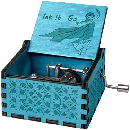 fezlens Wood Music Boxes Frzon Antique Engraved Wooden Musical Box Gifts for Birthday/Valentine’s Day/Christmas/Thanksgiving Days Hand-Operated Present Kid Toys (Blue) fezlens Wood Music Boxes Frzon Antique Engraved Wooden Musical Box Gifts for Birthday/Valentine’s Day/Christmas/Thanksgiving Days Hand-Operated Present Kid Toys (Blue)