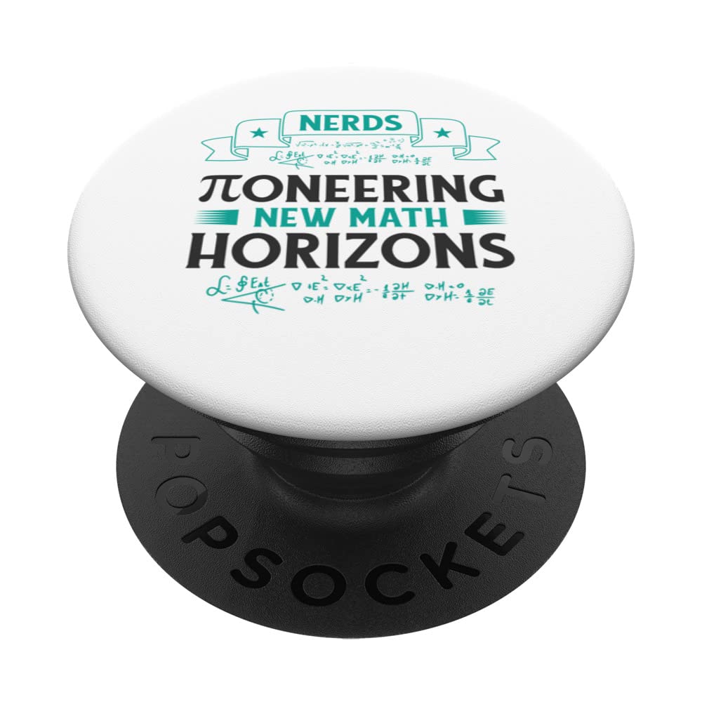 Pi Day Nerd Pi Symbol Number Nerdy Mathematics Mathematician PopSockets Swappable PopGrip