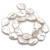 Baroque Pearl Beads Natural Waterdrop Shape Cultured Freshwater Pearl Loose Bead for DIY Women Pendants Earrings Jewelry Making