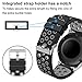 CreateGreat for Samsung Galaxy Watch 46mm, Gear S3 Soft Replacement Breathable Sport Bands with Air Holes and Quick Release Pin for Samsung Gear S3/Galaxy 46mm Watch
