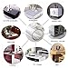 LovePads 1.5mm Thick Clear Round Table Cover, Round Table Protector for Dining Room Table
