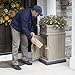Simplay3 Hide Away Delivery and Storage Box - Secure Home Delivery Box for Packages Shipped to the Home 5 Cu. Feet, Gray