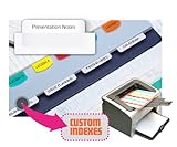 RediTag Printable Laser Index Tabs, 2w x 7/8h, White, 80/Pack  (33171)