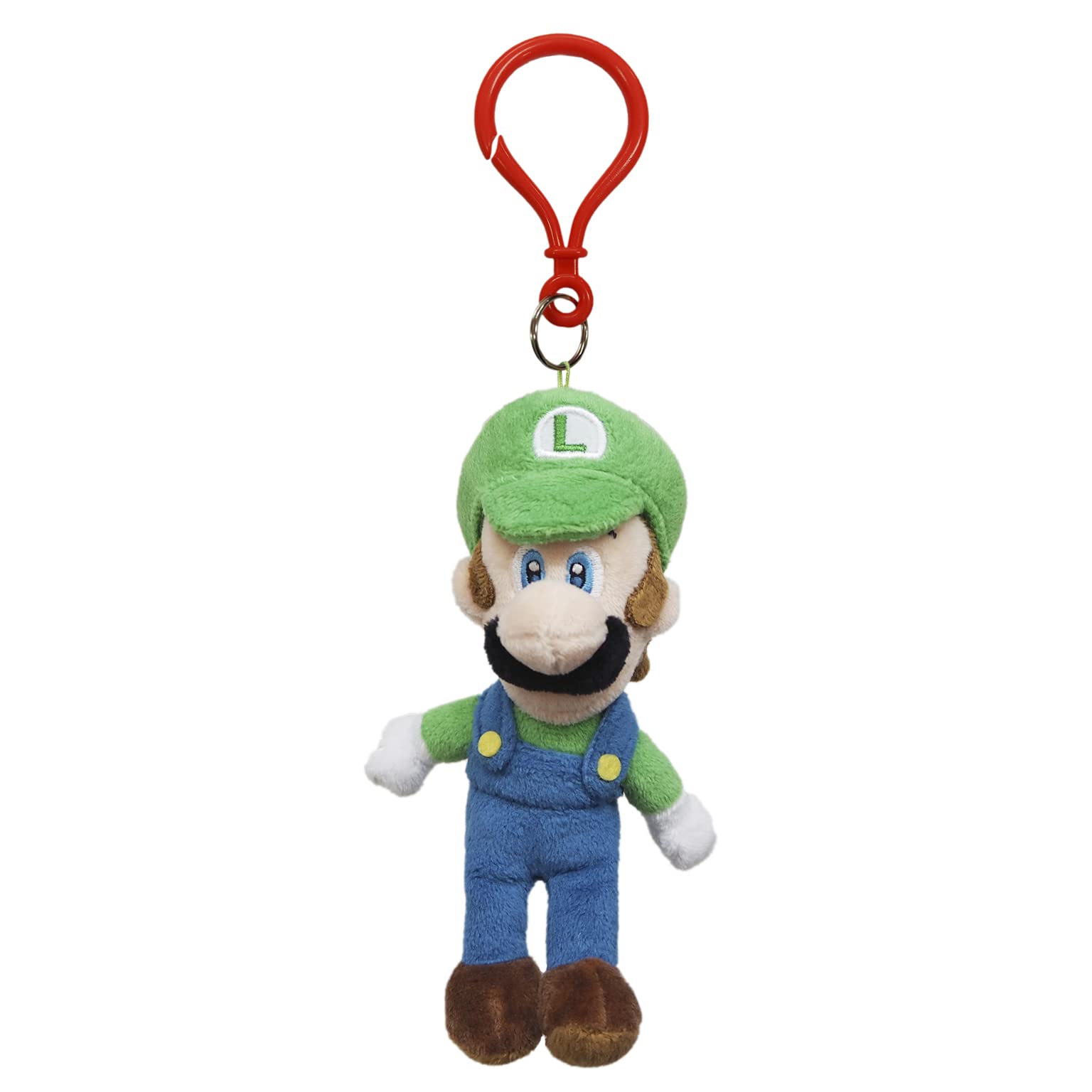 Photo 1 of Little Buddy 1833 Super Mario - Luigi 5" Plush Dangler, Multicolor